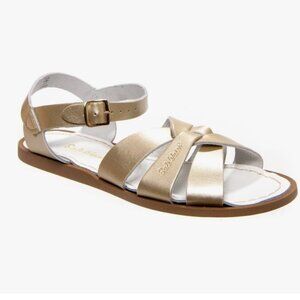 Salt Water Sandals by Hoyway Gold Sandals